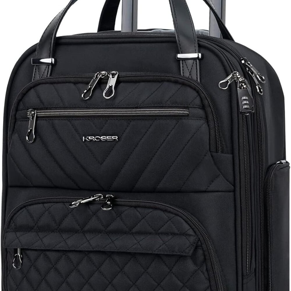 Carry On Underseat Multi-Functional, 16-Inch Underseater Lightweight Overnight S